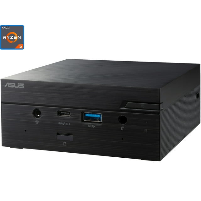 ASUS PN50 Mini PC, AMD Ryzen 5 4500U jusqu'à 4.0GHz, 8 Go RAM, 1 To NVMe SSD, HDMI, DisplayPort, Lecteur de Carte, Wi-Fi, Bluetooth, Windows 10 Pro