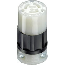 Leviton 15A 125V 3-Wire 2-Pole Industrial Grade Locking Cord Connector