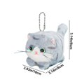 thumbnail image 2 of 2025 Cute Cat Keychain,Plush Backpack Accessories Bag Pendant Cute Keychain Gift,Stuffed Animal Plush Keychain Toy Plush Keyring Best Gifts, 2 of 6