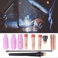 thumbnail image 3 of 14pcs TIG Welding Kit AK2 Collet Cup Cap Tungsten 040in~3/32in for 17/18/26 Torch14PCS, 3 of 4