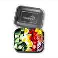 thumbnail image 5 of LunchBots Medium Uno Stainless Steel Sandwich Container - Open Design for Wraps - Salads or a Small Meal - Eco-Friendly - Dishwasher Safe and BPA-Free - All Stainless Steel, 5 of 5