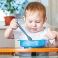 thumbnail image 3 of Baby Spoon, First Stage Silicone Baby Feeding Spoons, Soft Tip Feeding Baby Utensils, Baby Led Weaning Supplies Training Spoons, Dishwasher and Boil Safe, 3 of 8