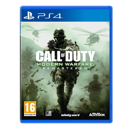 Call of Duty Modern Warfare Remastered COD (Playstation 4 PS4) relive the full, iconic story campaign