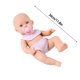 thumbnail image 2 of Fiudx Ofertas Relámpago Muñeca Reborn De 30Cm, Chupete De Simulación, Babero Para Bebé, Juguete Para Regalo De Goma Suave, 2 of 7