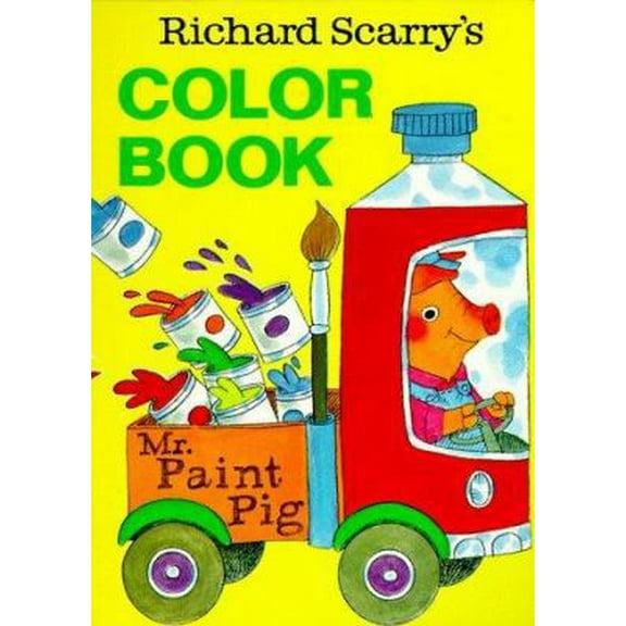 Pre-Owned Richard Scarry's Color Book (Hardcover) 039483237X 9780394832371
