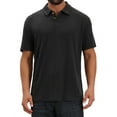thumbnail image 1 of CAMISA POLO DE NEGOCIO DE MANGA CORTA CON BOTONES Y COLLAR PARA HOMBRE EN TEXTURA JACQUARD M NEGRO, 1 of 6