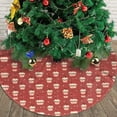 thumbnail image 4 of Christmas Tree Skirt 48" Snow Cake Gift Christmas (11) Xmas Tree Skirts Mat for New Year Holiday Christmas Party Decorations, 4 of 5