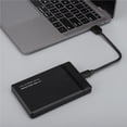 thumbnail image 4 of W25A831 2.5 '' Usb3.1 Tipo C Sata Caja De Disco Duro Móvil Resistente A Los Arañazos Caja De Disco Duro (Negro) Serendint EL008010-00, 4 of 6
