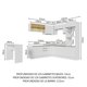 thumbnail image 3 of Cocina Integral Completa Modular Madesa Glamy 504cm BB, 3 of 9