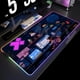 thumbnail image 4 of Alfombrilla de ratón RGB Neon City, alfombrillas de ratón para juegos, alfombrilla LED para ratón, alfombrilla para teclado, alfombrilla antideslizante, la mejor opción, alfombrilla para ratón XXL, al, 4 of 5