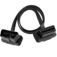 thumbnail image 1 of OBD2 macho a hembra línea extendida codo OBD línea plana tira de superficie seguimiento GPS ELM327 línea de prueba automotriz 8 núcleos, 1 of 5