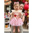 thumbnail image 5 of Cjfdfy Newborn Baby Girls 1St Birthday Outfit Berry Sweet One Embroidery Romper And Tulle Skirt Headband 3Pcs Set Infant Cute My First Birthday Fall Winter Outfit 6-18M, 5 of 9