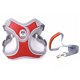 thumbnail image 1 of Arnés antitirones para perros, chaleco reflectante, correa y collar para perros pequeños, para terrier, schnauzer, mascotas, gatos, suministros de entrenamiento para caminar, chihuahua, 1 of 6
