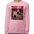 thumbnail image 2 of Horror Halloween Thug Life Long Sleeve Shirt Unisex 2X-Large Pink, 2 of 5