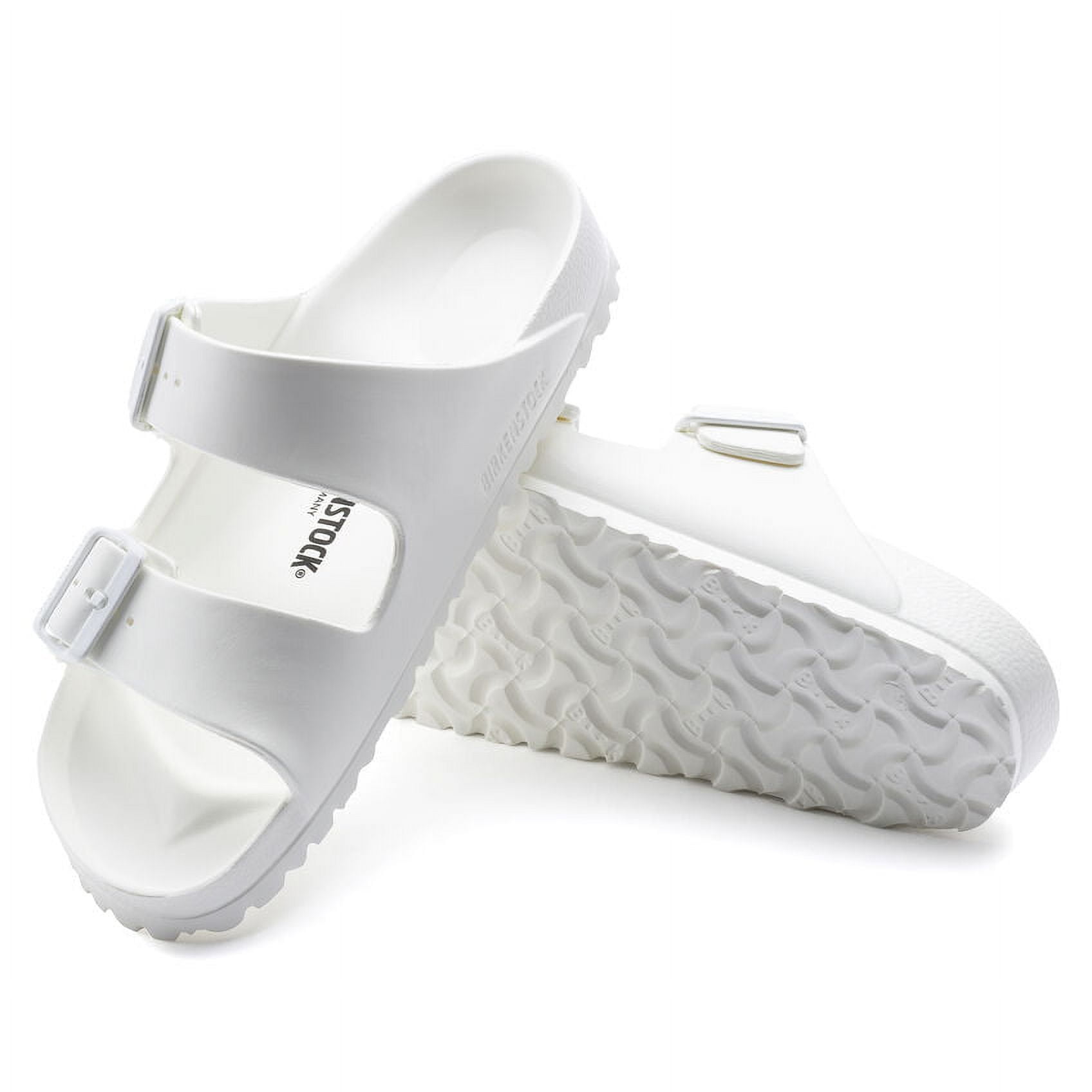 BIRKENSTOCK Unisex Arizona Essentials EVA Sandal White - 0129441 0129443
