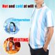 thumbnail image 2 of Ventilador De Cuello Portátil Refrigeración Y Calefacción De Doble Propósito Ventilador Para Colgar En El Cuello Para Deportes De Viaje Al Aire Libre Yuarrent OD016567-01, 2 of 6