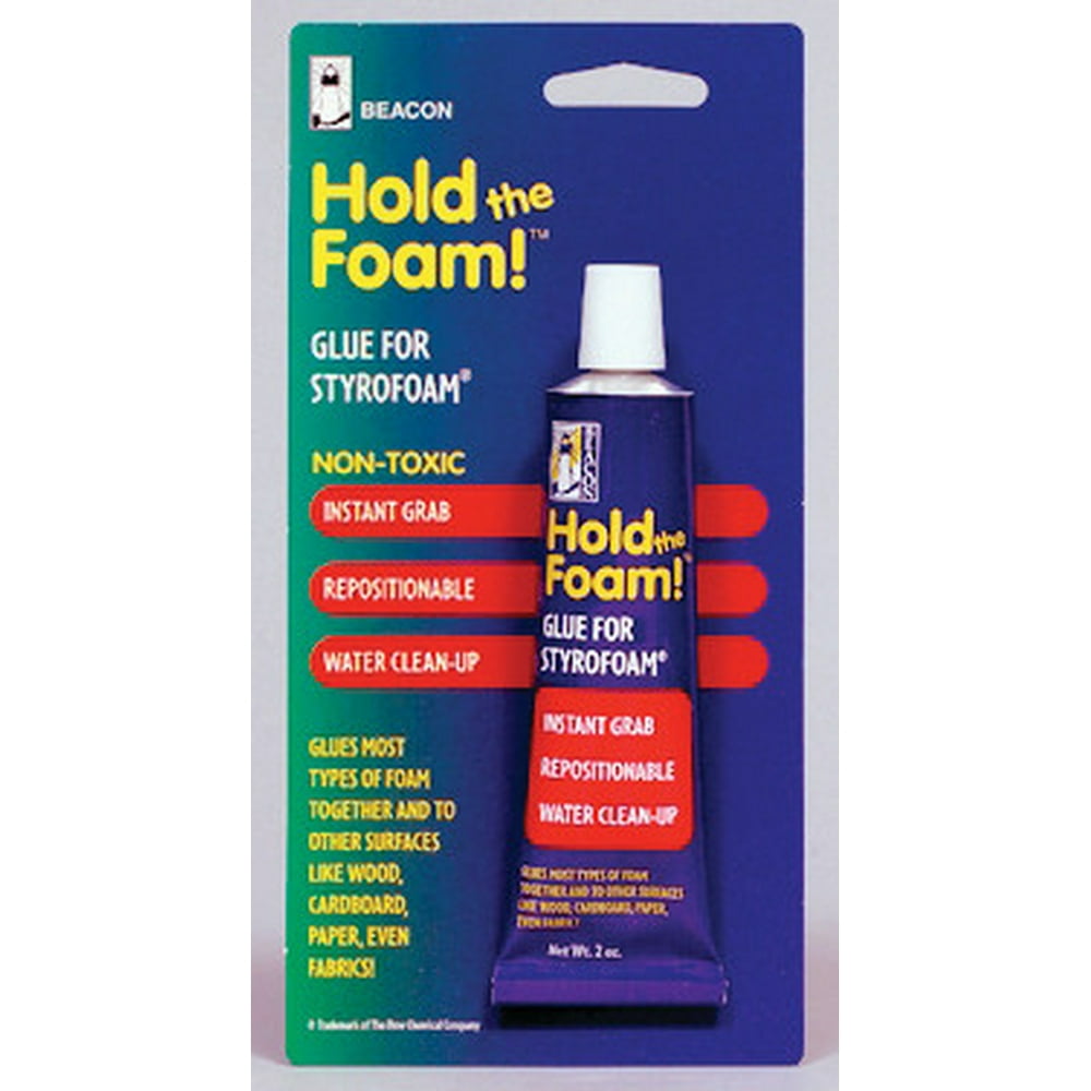 Beacon Hold the Foam Craft Glue, 2 oz. Tube