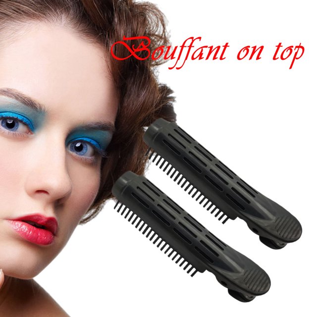 Hair Roots Fluffy Rizadores Clip 2 Stück Lockenwickler-Clips Klemmen Wurzeln Dauerwellen Styling-Rollen flauschige Heimwerkerwerkzeuge Sywqhk Cuidado Belleza