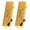 Yellow, variant on 2Pcs Foldable Loose Furs Brush Lint Roller With Ergonomic Handle Strong Adhesion