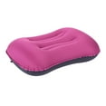 thumbnail image 1 of Bunblic Inflatable Camping Pillow Compressible Multipurpose Lightweight Neck Support Portable for Beach Cars Sleeping Airplane Hiking Rose Red, 1 of 8