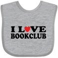 thumbnail image 3 of Inktastic Book Club Lover Boys or Girls Baby Bib, 3 of 4