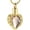 Gold, variant on Urn Necklaces for Ashes Birthstone Heart Shape Urns for Human Ashes Memorial Cremation Urn Locket Keepsake Ashes Jewelry