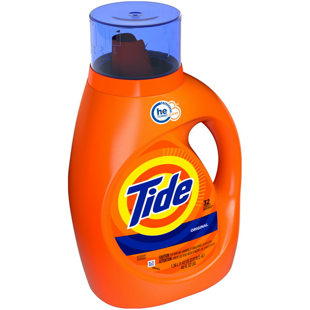 Tide Liquid Laundry Detergent, Original, 32 loads, 46 fl. oz. - Walmart