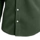 thumbnail image 5 of pstuiky camisas de manga larga para hombre, Camisa informal de manga larga con solapa y botones para hombre Tops casuales para hombres m, 5 of 6