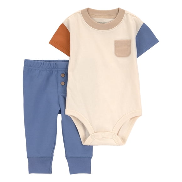 Conjunto Child of Mine para Bebé Niña 2 Piezas Manga Multicolor Talla 24 Meses