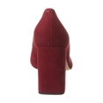 thumbnail image 3 of Bruno Magli Melania Suede Pump, 8, Red, 3 of 5
