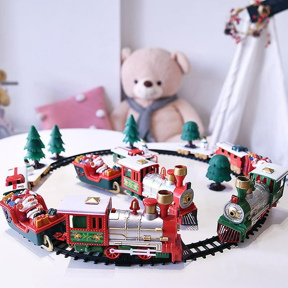 Christmas Train Set Santa Decorations