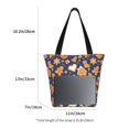 thumbnail image 2 of Japuie Gingerbread Delights Print Women's Crossbody Tote Handbag,Shoulder Bag,Casual Tote,Satchels Crossbody Purse,Top-handle Tote Handbag,for Travel College Work, 2 of 7