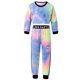 thumbnail image 1 of Kids Teens Letter Print Gymnastics Long Sleeve Crop Top Ballet Leotard Dance Set Girls Sports Suit Stage Dance Running Costume90 Gong Bohan LED, 1 of 2