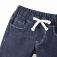 thumbnail image 4 of chopper club Boys Denim Jeans - Stretchable Cotton Fabric - Slim Fit - Round Elastic at Waist & Leg Opening 5799jogden DX 14, 4 of 5
