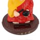 thumbnail image 2 of Solar Powered Little Monk Figurine Automatically Shaking Head Funny Decoration for Desk Car Dashboard Home Red, 2 of 4