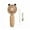 Beige Bear, variant on Wrapables Mini Portable Handheld and Desktop Rechargeable USB Fan, Green Deer