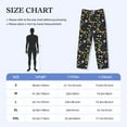 thumbnail image 2 of Salouo Snake And Flower Print Pajama Pants for Men, Lounge Pants Elastic Waistband Casual Men's sleepwear Loungewear Sleep Pajama Pant -Large, 2 of 7