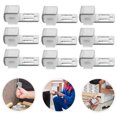 thumbnail image 2 of 10 clips de resorte para sofá, para reparar sofás, accesorios de muebles para cojines caídos, hebillas de resorte de metal para sofá., 2 of 8
