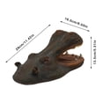 thumbnail image 2 of Floating Resin Hippo Statue for Pool and Garden Decoration, 2 of 3