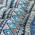 thumbnail image 3 of Nvzi Bohemian Soft Patio Chair Pads Indoor Office Home Kitchen Square Dining Chair Cushion Pillow Blue 18x18x4, 3 of 5