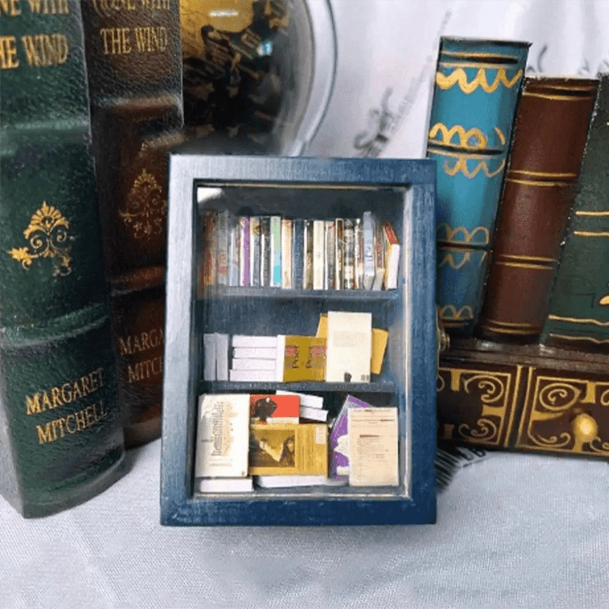 Generic Bibliothèque de Maison de Poupée, Meubles Miniatures pour Maison de Poupée 1:12, Accessoire de Décoration, Jouet pour Enfants Generic Bibliothèque de Maison de Poupée, Meubles Miniatures pour Maison de Poupée 1:12, Accessoire de Décoration, Jouet pour Enfants
