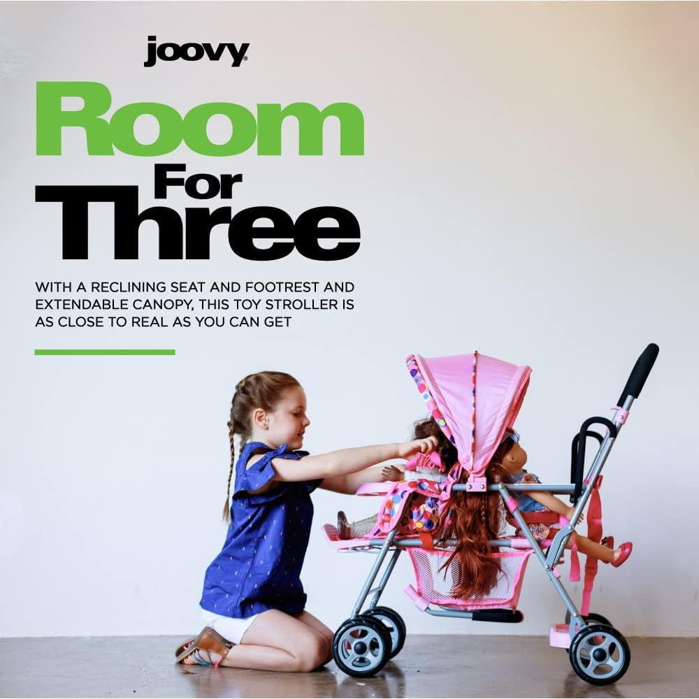 Pink top joovy stroller
