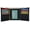 Black, variant on Slim Thin Trifold Boys Credit Card ID Holder Men's Wallet Colors!!!