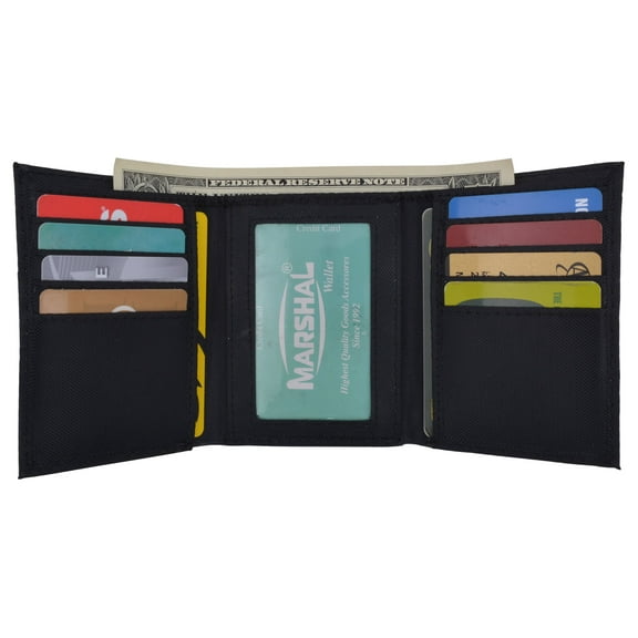 Slim Thin Trifold Boys Credit Card ID Holder Men's Wallet Colors!!!