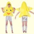 thumbnail image 3 of Faraee Toddler Boys Girls Fashion Show Clothing Fruits Vegetables Romper Hat Socks 3Pcs Dressing up Outfit Fancy Dress Clothes for Kindergarten School Performance 2-16 Years Light Yellow, 3 of 9