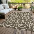 thumbnail image 6 of Addison Rugs Chantille Indoor/Outdoor Transitional Geometric Fudge Washable Rectangle Rug, 8' x 10', 6 of 6