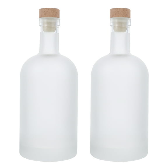 2 Pcs Bouteilles Vides Bouteilles de Fruits Bouteilles de Glace DIY Bouteilles de Boisson