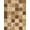 Brown Tan Beige, Pattern 1, variant on ODIKA 8'x10' Washable Area Rug Print Spotted Mosaic Tonal Patchwork Blocks Brindle Bold Cow Flowing Dynamic for King Size Bedroom Under Bed, Master Suite, Non-Shedding, Easy Care