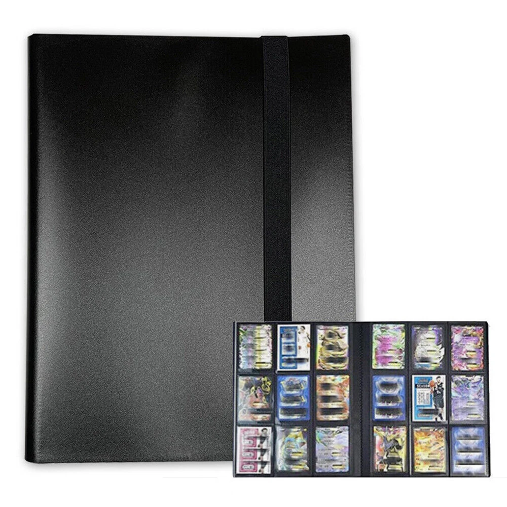 900 Cards Pocket Binder 9 Pockets Trading Cards Album Folder Case Collection