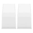 thumbnail image 2 of KAKOWELY model car garage display 2PCS Clear Acrylic Display Case for 1 64 Model Car Acrylic Display Box with Base Model Display Case Display Stands for Collectibles Toy Car Storage, 2 of 5